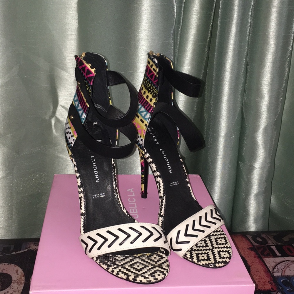New Chinese Laundry tribal heels.